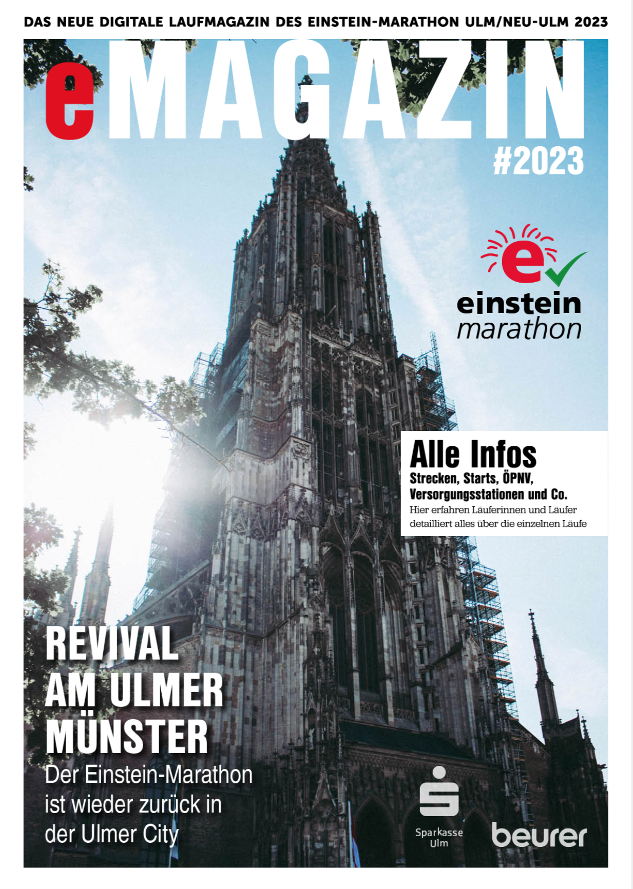Das neue eMagazin zum Einstein-Marathon 2023 — jetzt online