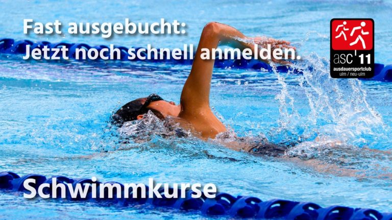Jetzt noch schnell anmelden! ASC-Schwimmkurse 2026 fast ausgebucht