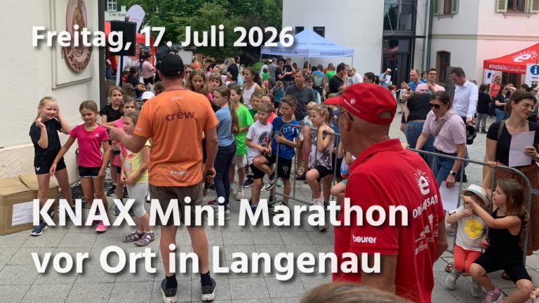 KNAX Kinderläufe Langenau am 17. Juli  – Bewegung, Spaß und strahlende Kinderaugen!