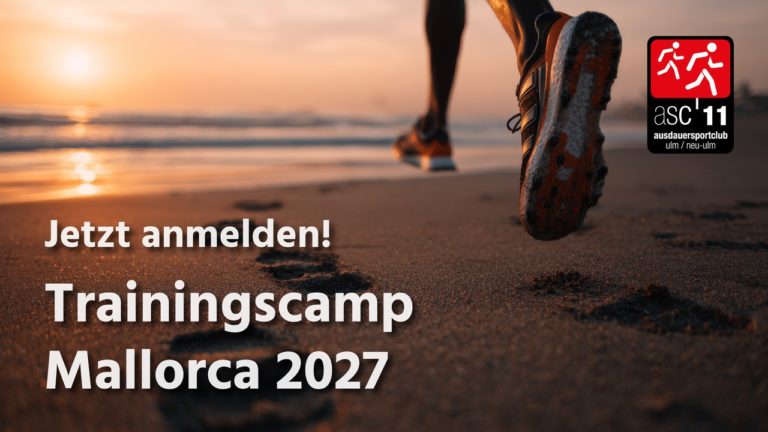 Das ASC-Trainingscamp 2027 auf Mallorca &nbsp;– Deine Woche für mehr Ausdauer, Motivation und Gemeinschaft!