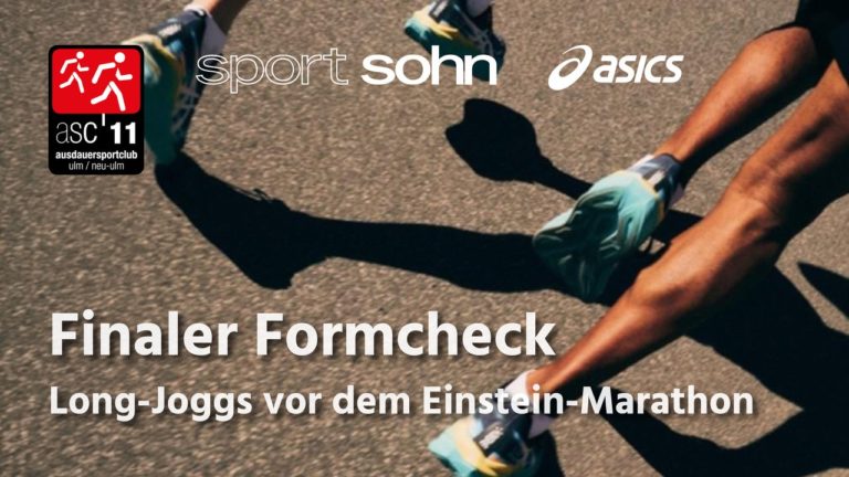 Finaler Formcheck: Zwei Long-Joggs vor dem Einstein-Marathon
