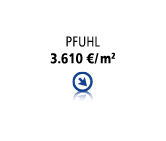 Pfuhl 3.610 €/ m2 ￼