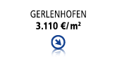 Gerlenhofen 3.110 €/ m2 ￼ 