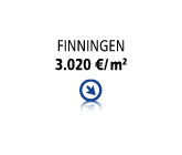 Finningen 3.020 €/ m2 ￼
