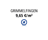 Grimmelfingen 9,65 €/ m2 ￼