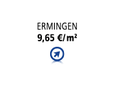 ermingen 9,65 €/ m2 ￼