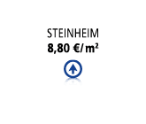 Steinheim 8,80 €/ m2 ￼