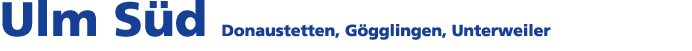 Ulm S d Donaustetten, G gglingen, Unterweiler