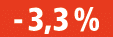  3,3 %