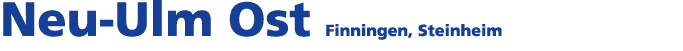 Neu Ulm Ost Finningen, Steinheim