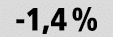  1,4 %