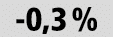  0,3 %