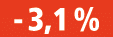  3,1 %