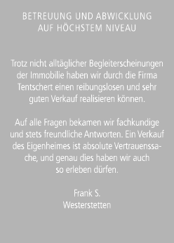 Betreuung und Abwicklung auf h chstem Niveau Trotz nicht allt glicher Begleiterscheinungen der Immobilie haben wir du...
