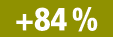 +84 %