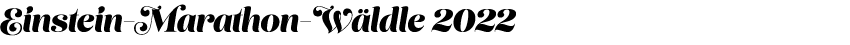 Einstein Marathon W ldle 2022