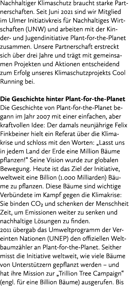 Nachhaltiger Klimaschutz braucht starke Partnerschaften. Seit Juni 2021 sind wir Mitglied im Ulmer Initiativkreis f r...