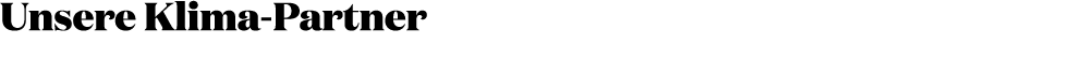 Unsere Klima Partner