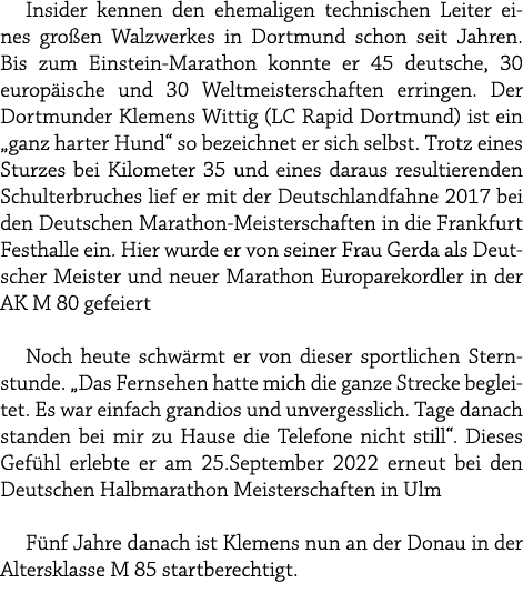 Insider kennen den ehemaligen technischen Leiter eines gro en Walzwerkes in Dortmund schon seit Jahren. Bis zum Einst...