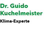 Dr. Guido Kuchelmeister Klima Experte