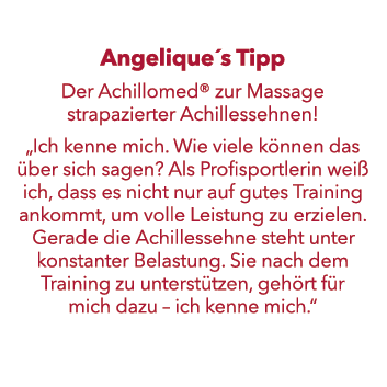 Angelique´s Tipp Der Achillomed® zur Massage strapazierter Achillessehnen! „Ich kenne mich. Wie viele k nnen das ber...