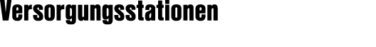 Versorgungsstationen