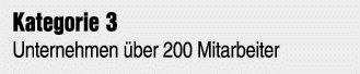 Kategorie 3 Unternehmen ber 200 Mitarbeiter