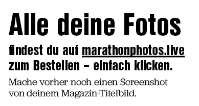 Alle deine Fotos findest du auf marathonphotos.live zum Bestellen – einfach klicken. Mache vorher noch einen Screensh...