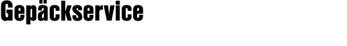 Gep ckservice