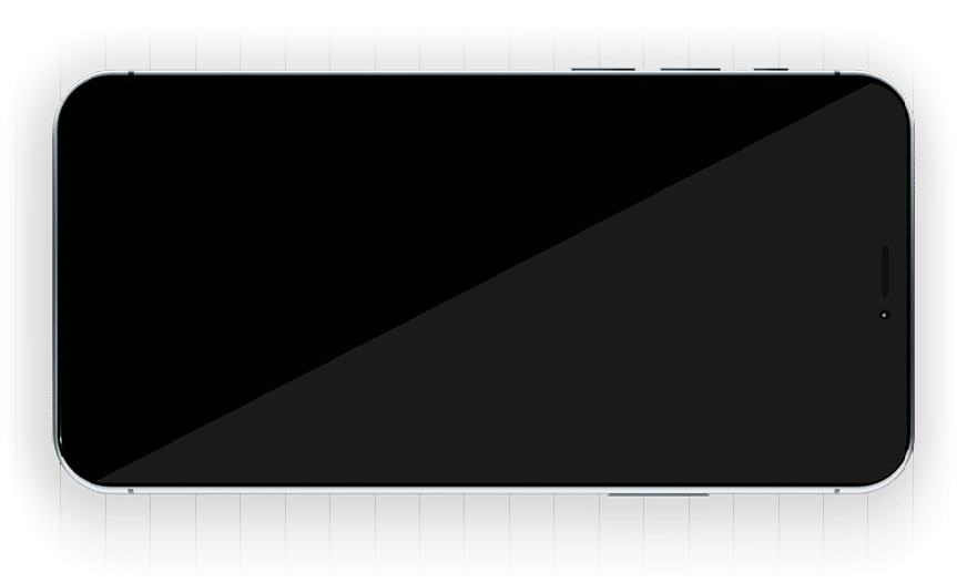 A black cell phone with a white screen displaying a message. KI-generierte Inhalte