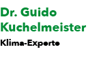 Dr. Guido Kuchelmeister Klima Experte