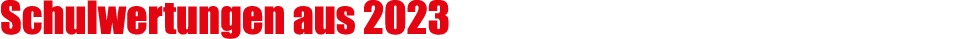 Schulwertungen aus 2023