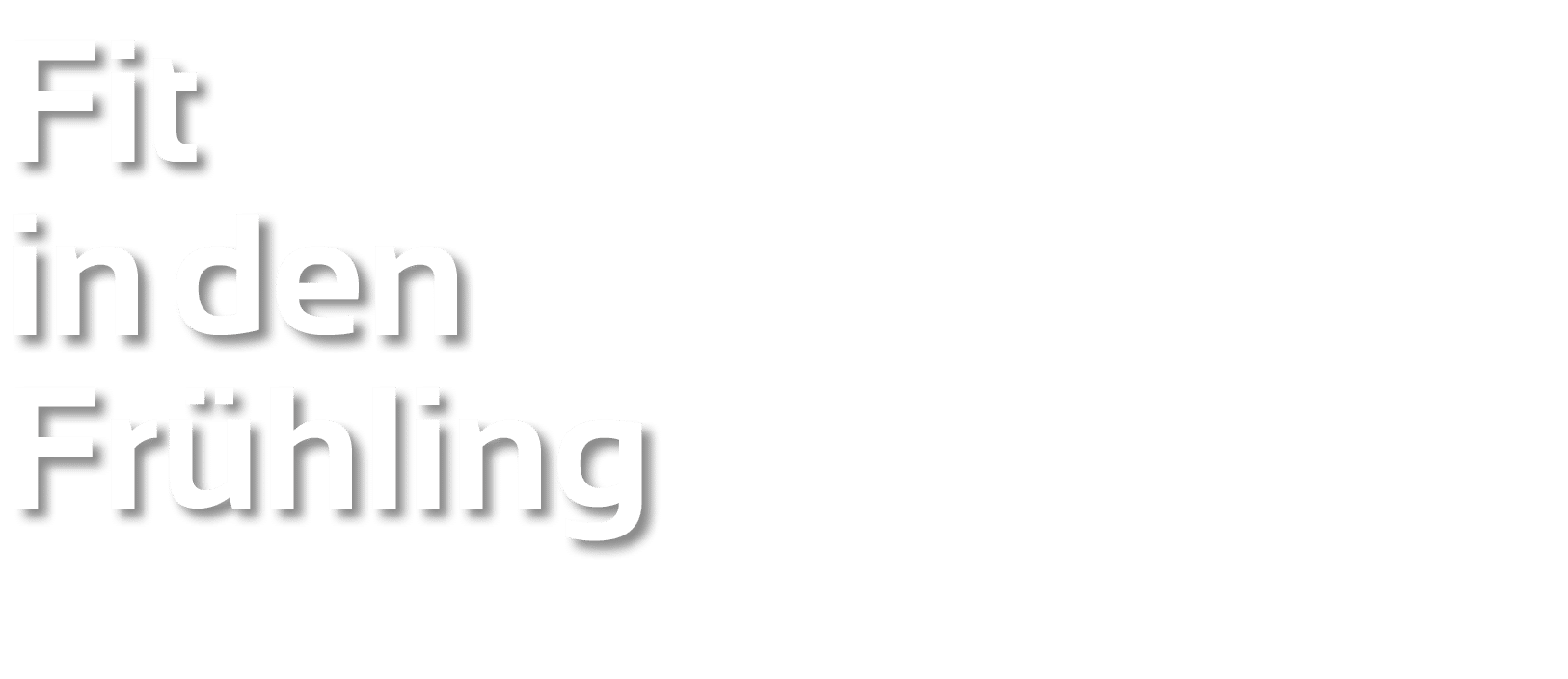Fit in den Fr hling