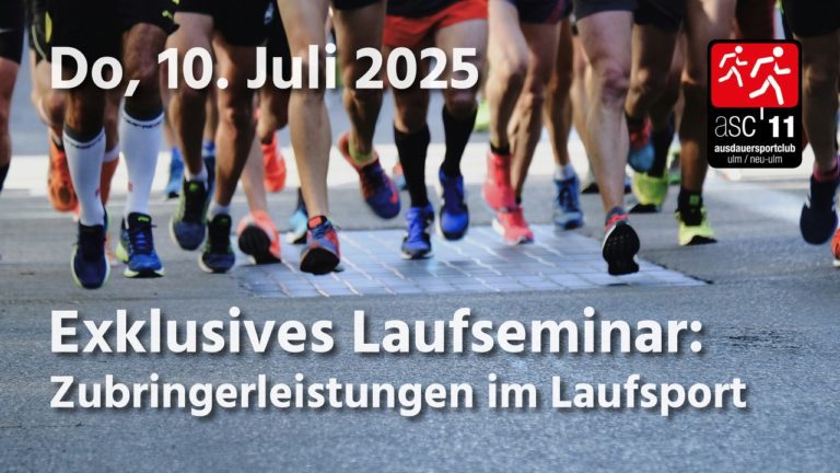 Zubringerleistungen im Laufsport – Exklusives Laufseminar am 10. Juli