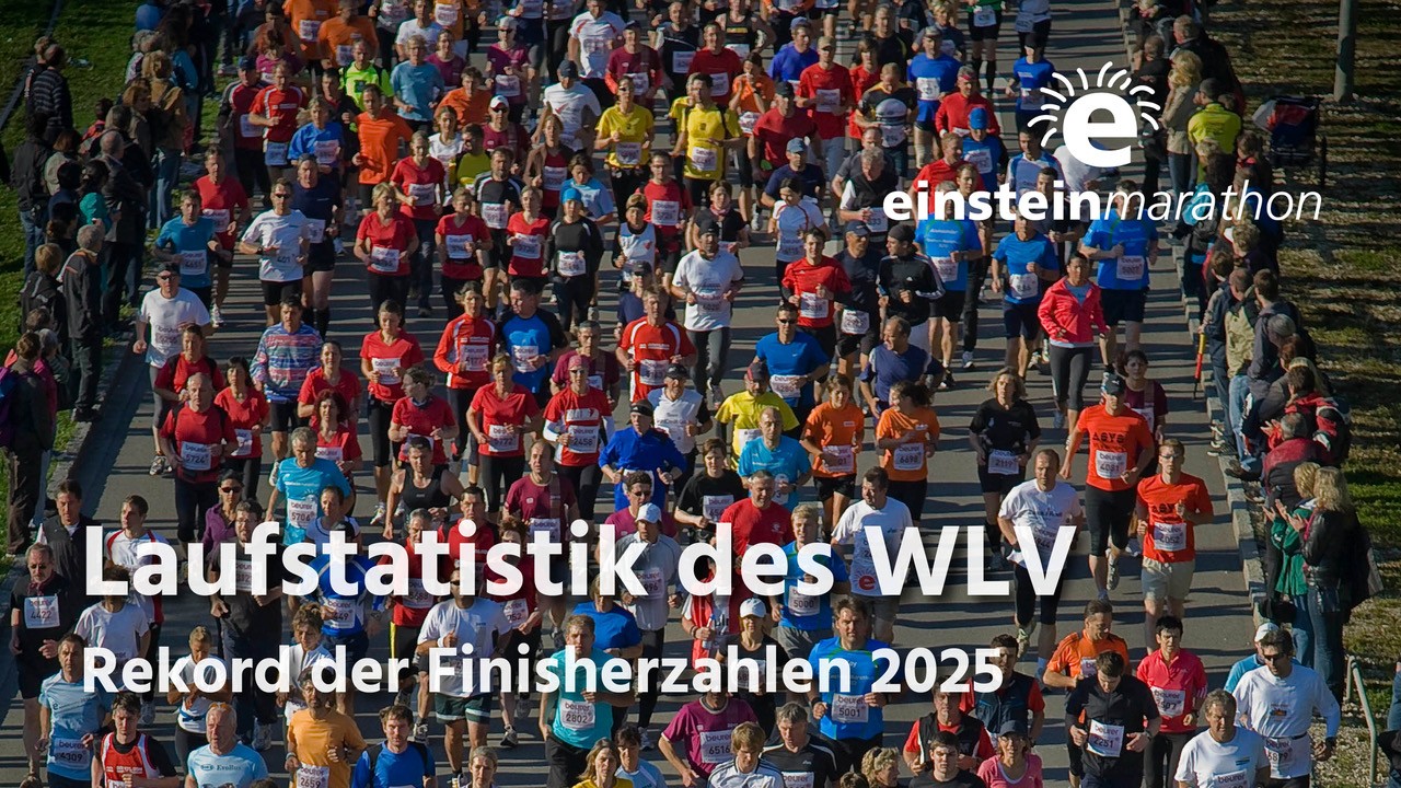 Rekord der Finisherzahlen bei Laufveranstaltungen 2025 – Einstein-Marathon und Einstein Kinder- und Jugendläufe ganz vorne mit dabei