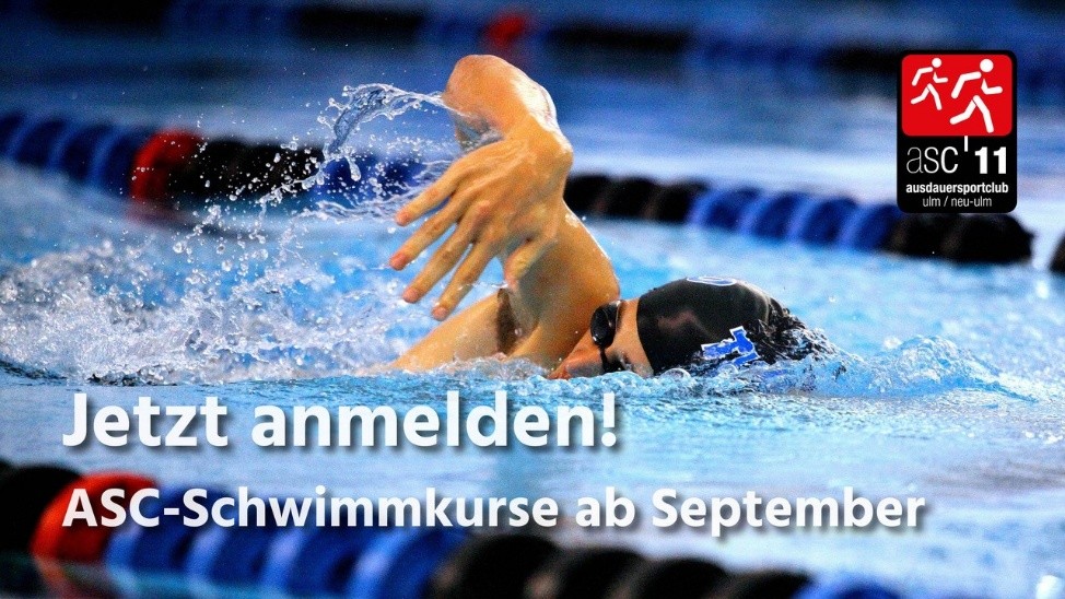 Jetzt anmelden: ASC-Schwimmkurse im September