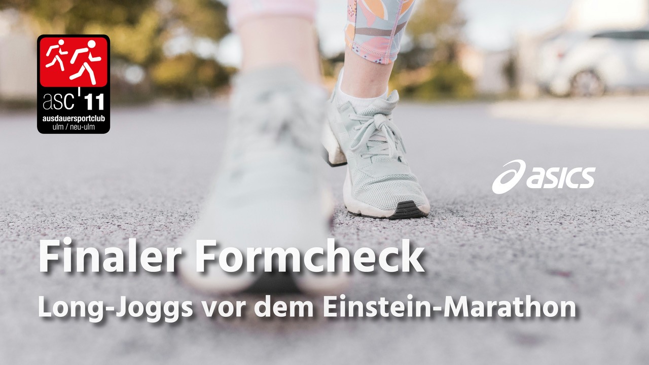 Finaler Formcheck: Zwei Long-Joggs vor dem Einstein-Marathon