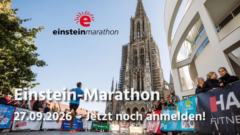 Verpasse nicht den Einstein-Marathon am 27.09.2026- melde dich jetzt noch&nbsp;an!