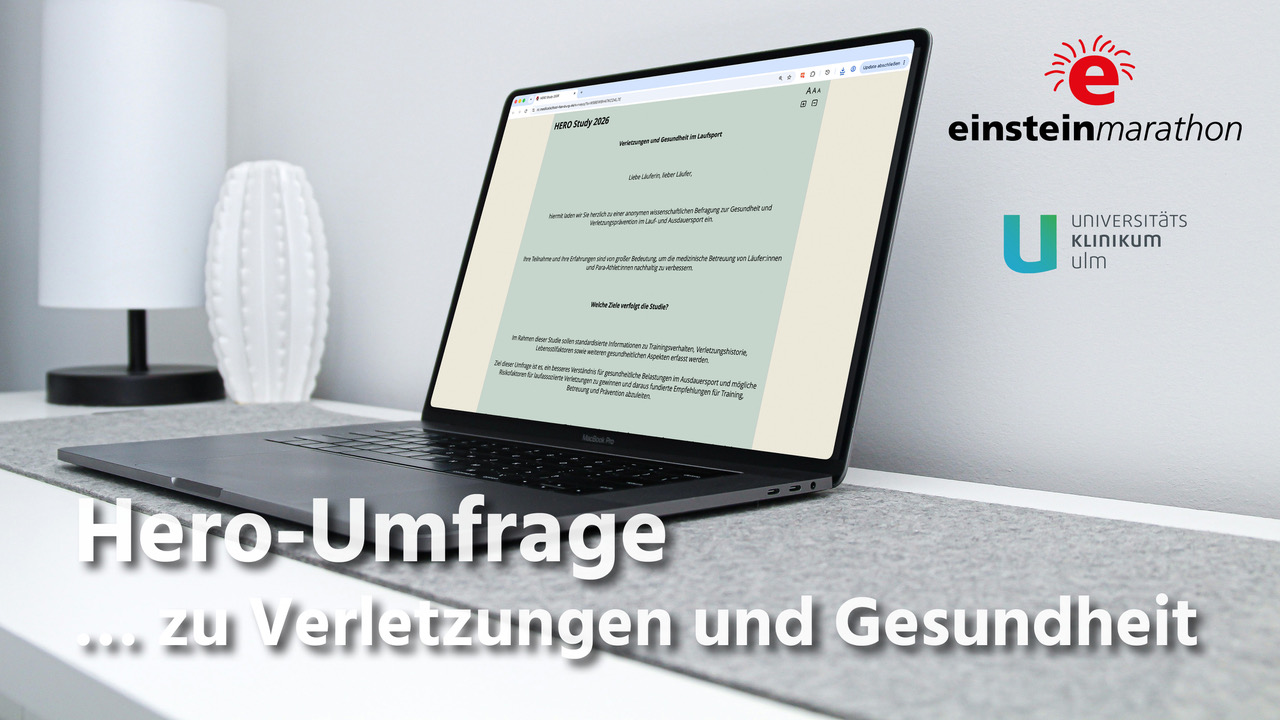Umfrage zu Verletzungen und Gesundheit im Laufsport