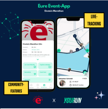 Deine Event-App für den Einstein-Marathon