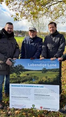 Pflanzaktion „Lebendige Lone“ am 24. November 2025