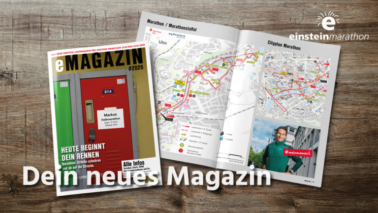 Das brandneue E‑Magazin zum Einstein-Marathon 2026 ist&nbsp;da!