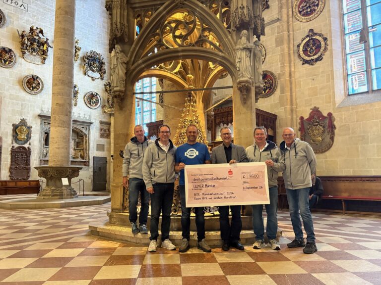3.500 Euro für den Erhalt des Ulmer Münsters